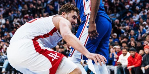 星空体育娱乐平台-马克西36分10助76人加时险胜火箭，恩比德32分三双杜兰特36分